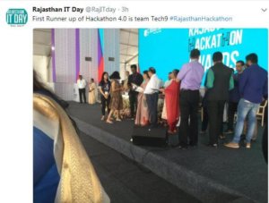 Rajasthan IT Day 2018: Meet The Three Winners Of Hackathon 4.0 