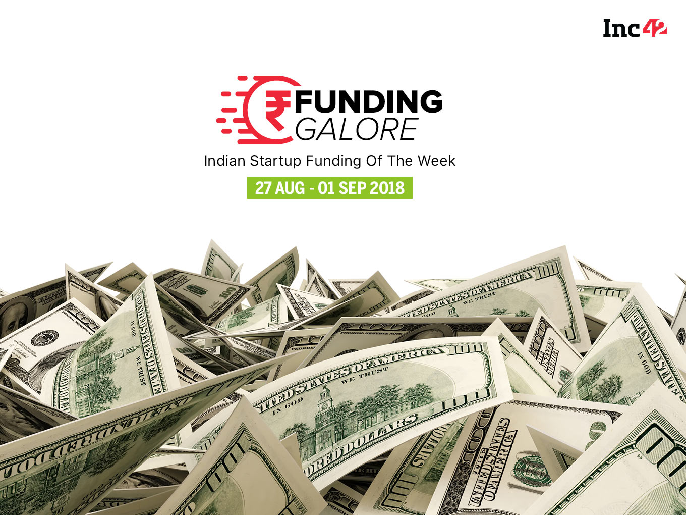 Funding Galore: Indian Startup Funding Of The Week [27 August-01 September 2018]
