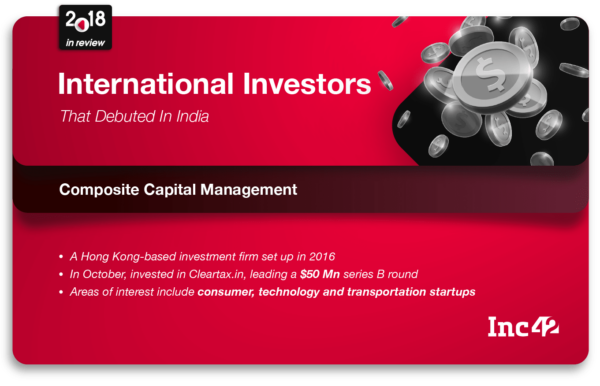 2018 In Review: International Investors That Debuted In India