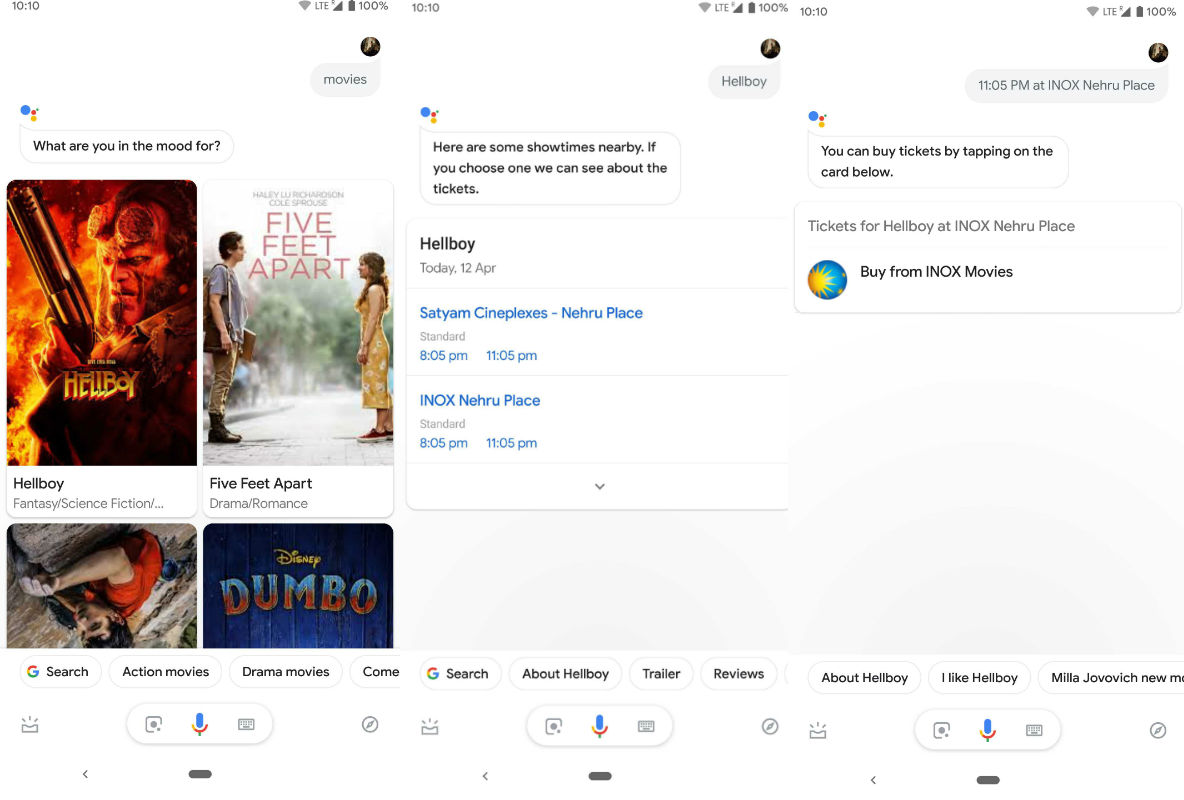 After Flights and Hotels, Google Adds Movie Ticketing Search in India