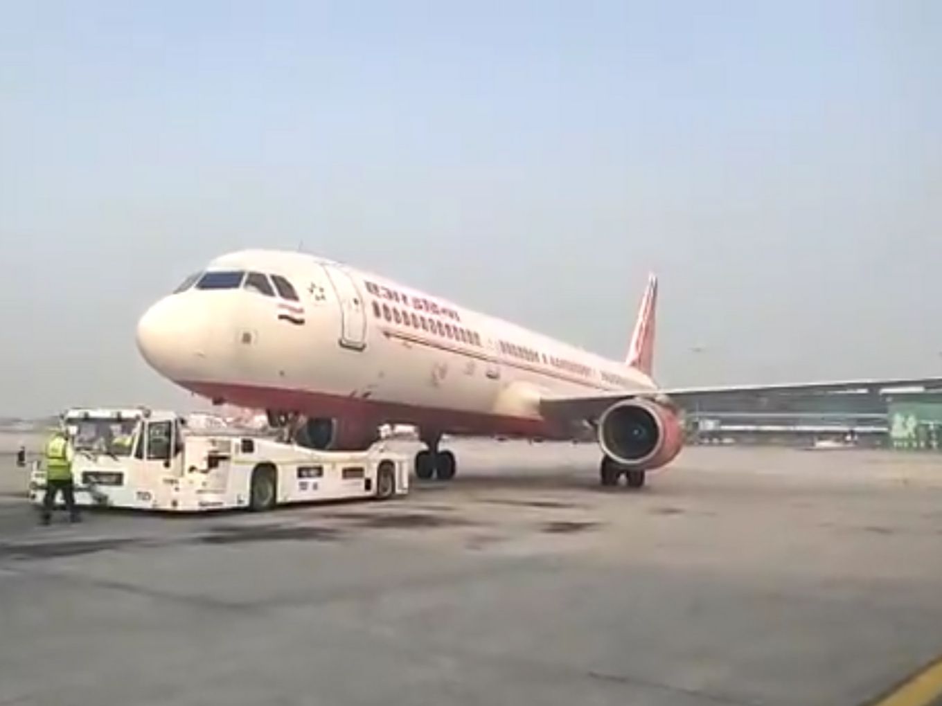 Air India Makes History With World’s First Use Of Taxibot