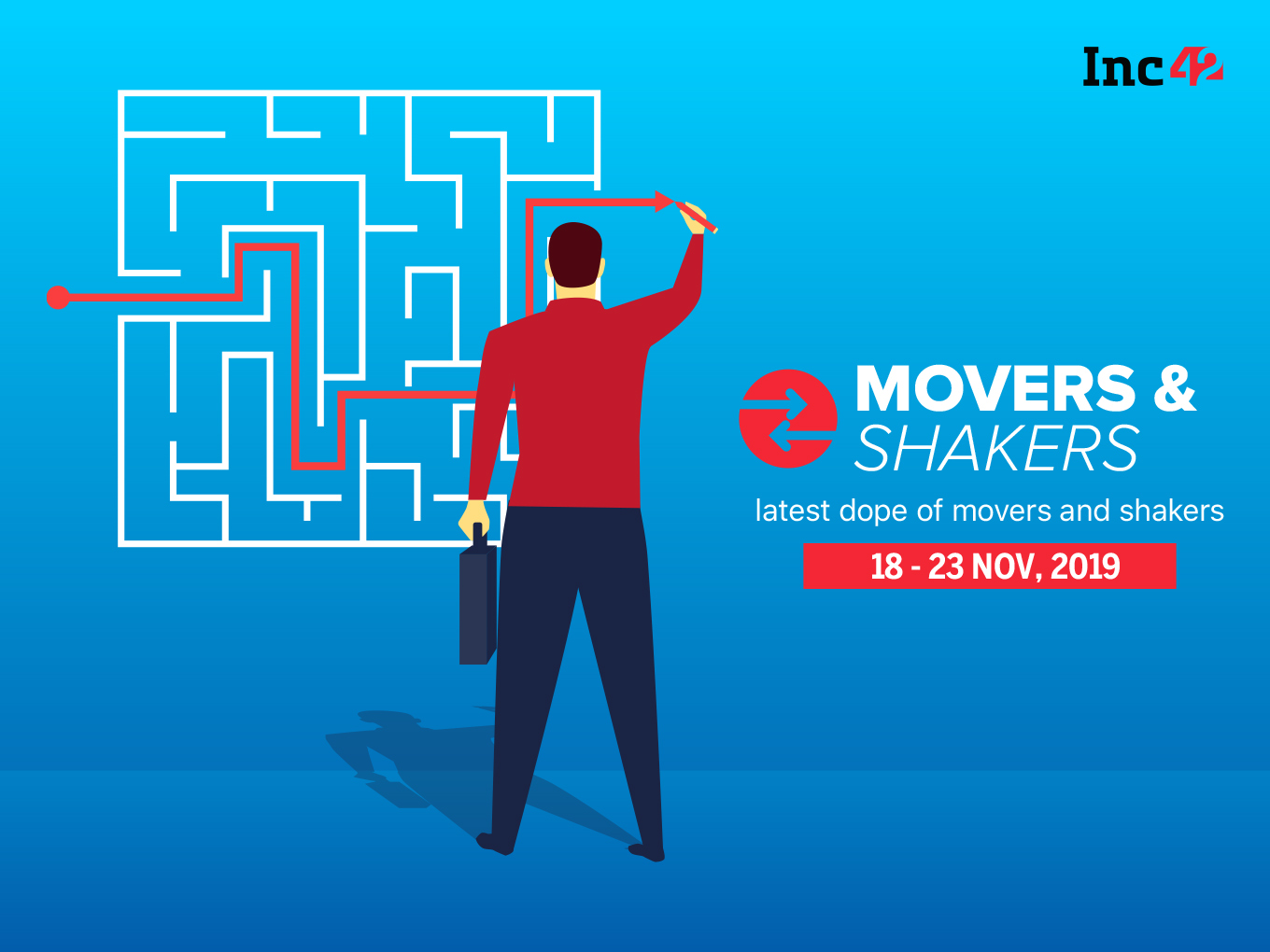 Indian Startup Movers And Shakers Of The Week [Nov 18-23]