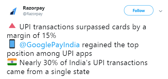 As UPI Hits 1.15 Bn Mark, Card Payments Suffer