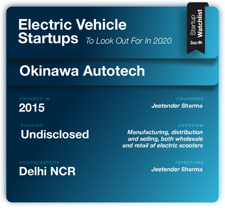 Okinawa Electric Vehicle Startups
