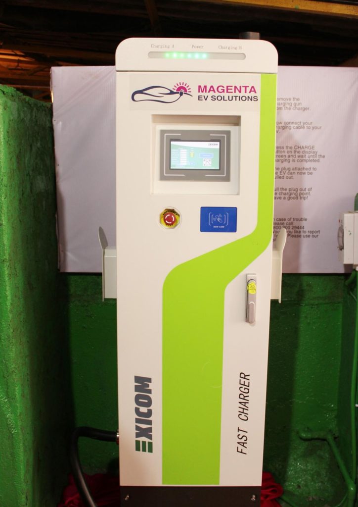 Magenta Power's EV chargers are powered by renewable energy