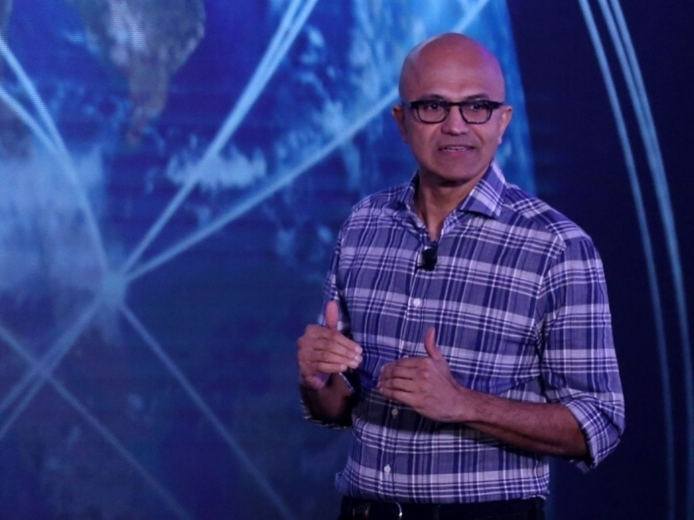 Satya Nadella in India - 50 Bn Connected Devices And India At The Centre: Microsoft CEO Satya Nadella’s Vision For The Future