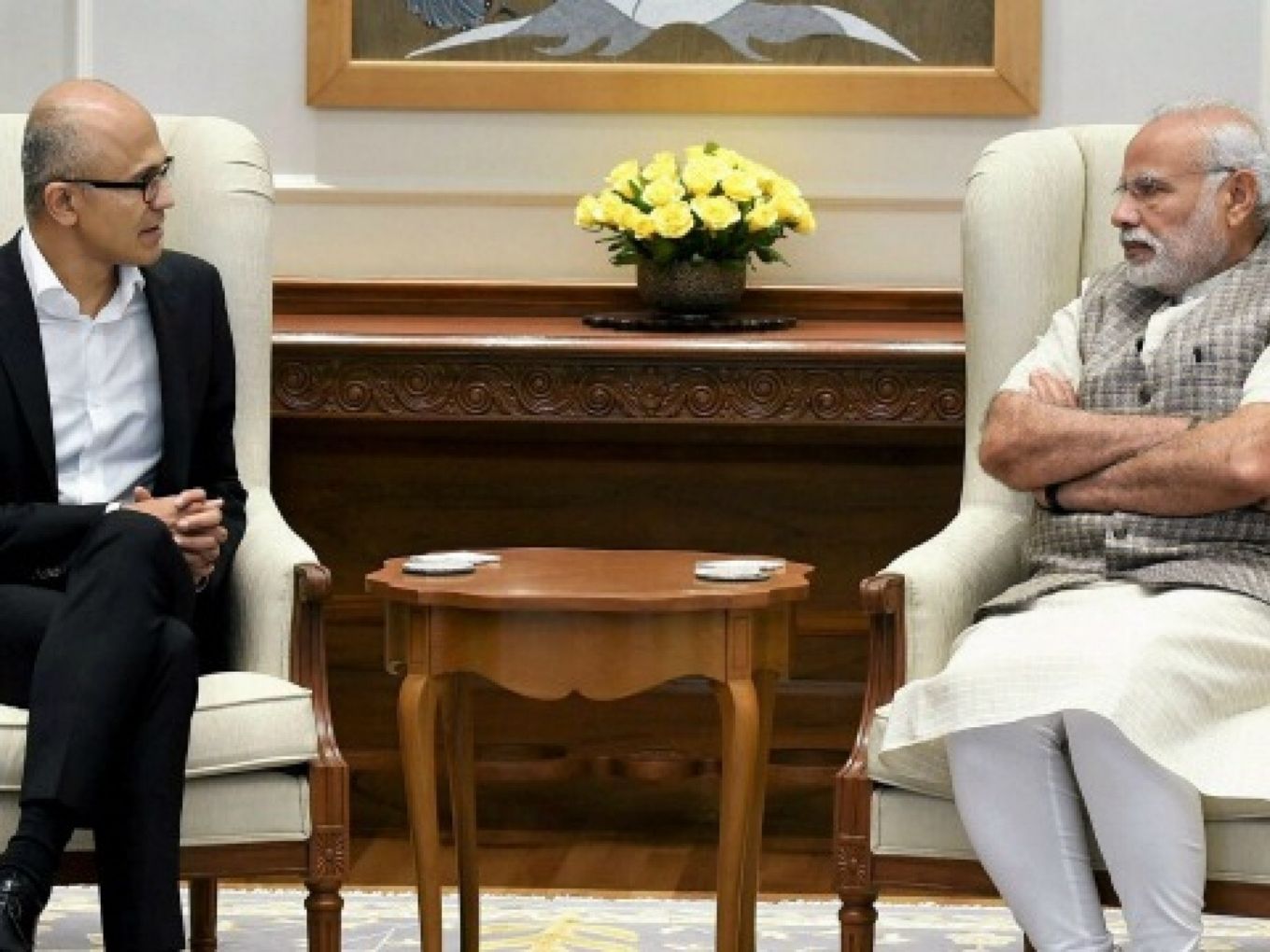 Microsoft's Satya Nadella Plans Out Indian Trip To Meet PM Modi