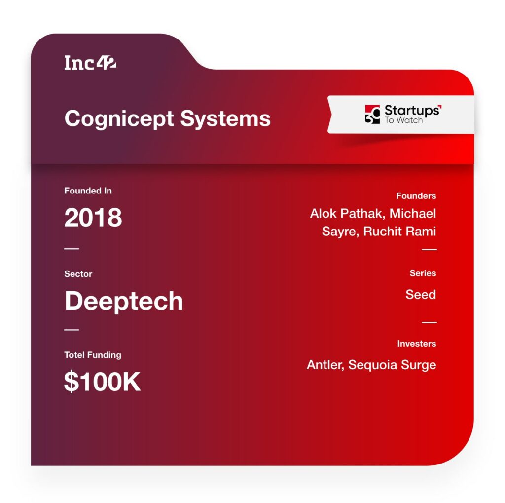 30 Startups To Watch: The Startups That Caught Our Eye In March 2020 congnicept systems