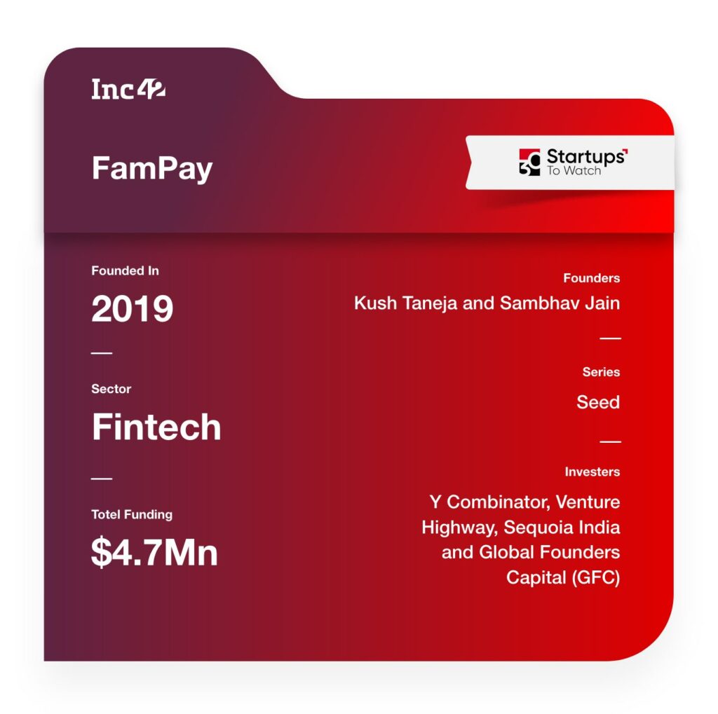 30 Startups To Watch: The Startups That Caught Our Eye In March 2020 fampay