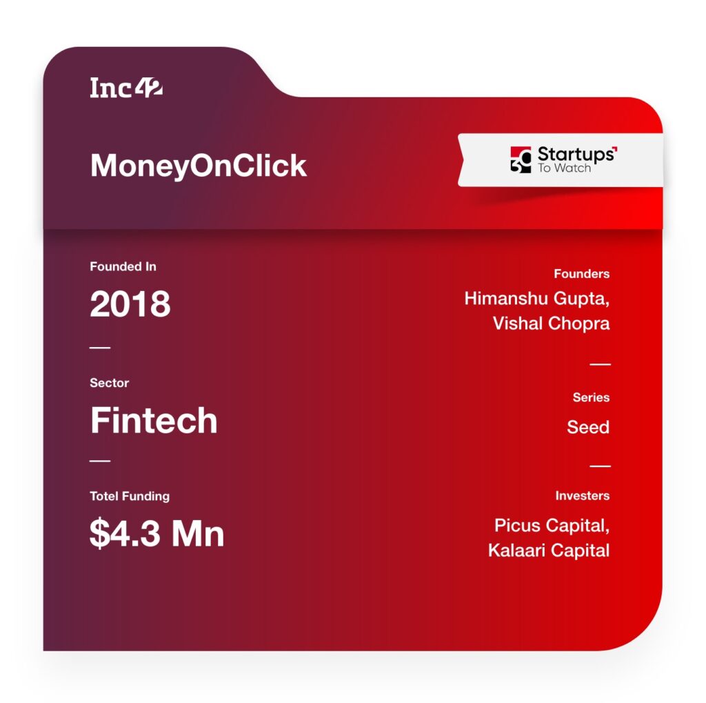 30 Startups To Watch: MoneyOnClick