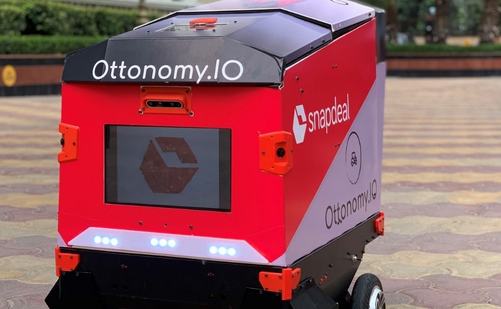 Snapdeal Partners With Ottonomy IO For Contactless Delivery Via Robots