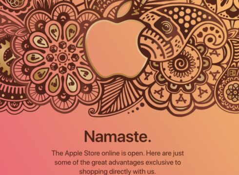 Apple Launches Online Store In India