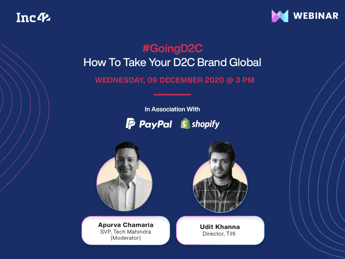 #GoingD2C Webinars: Register Now To Learn How To Take Your D2C Brand Global