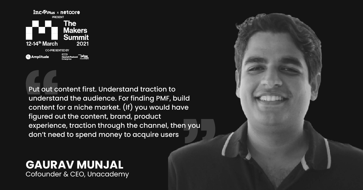 Gaurav Munjal On Products