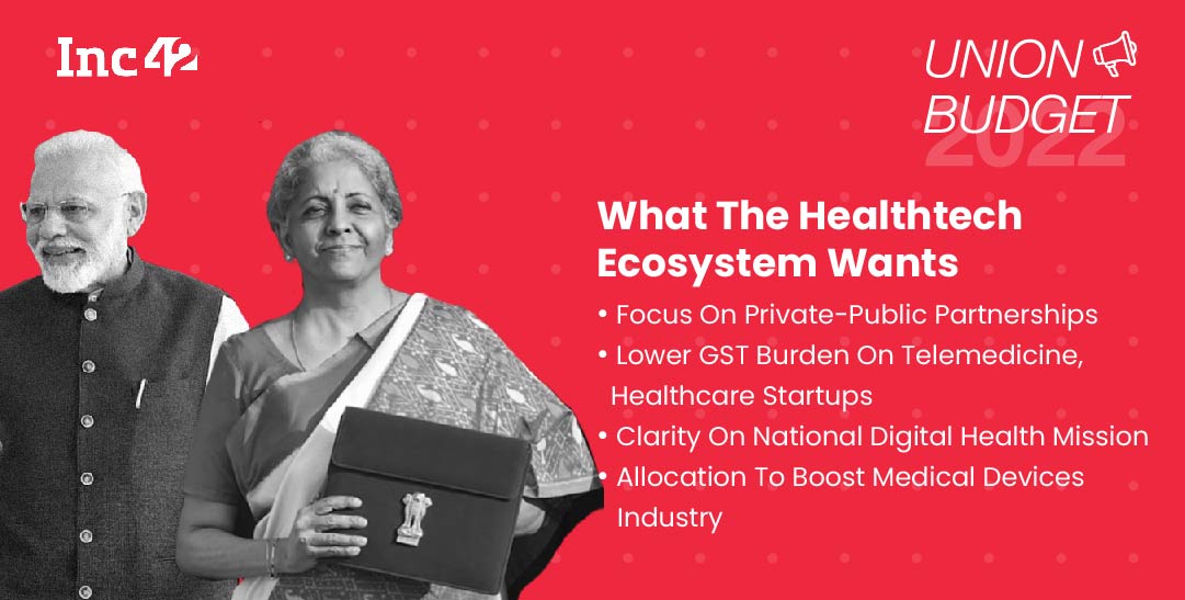 What India’s Healthtech Startups Seek From The Union Budget 2022