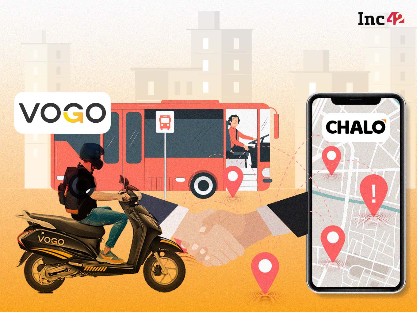 Mobility Startup Chalo Acquires Two-Wheeler Rental Platform Vogo To Offer Better Experience
