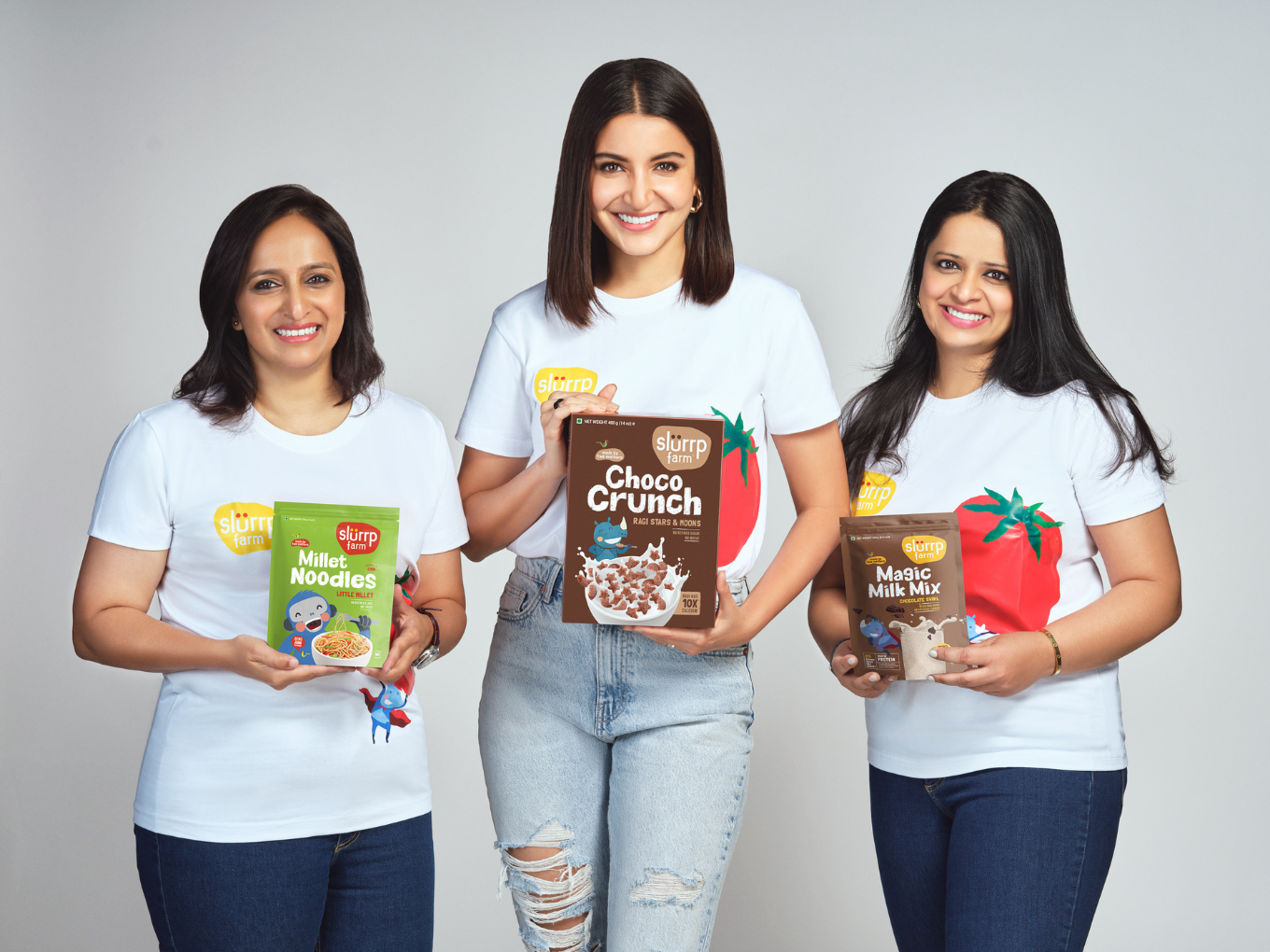 Bollywood Actress Anushka Sharma Invests In D2C Snack Brand Slurrp Farm