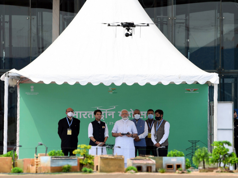 Drones PM Modi