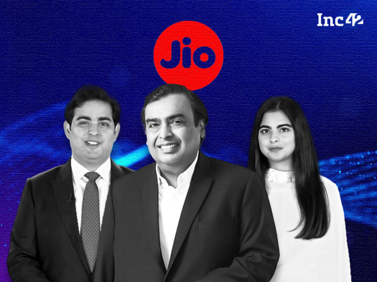 Reliance Jio Sees 23% Jump In Q4; FY22 Revenue Crosses INR 81K Cr