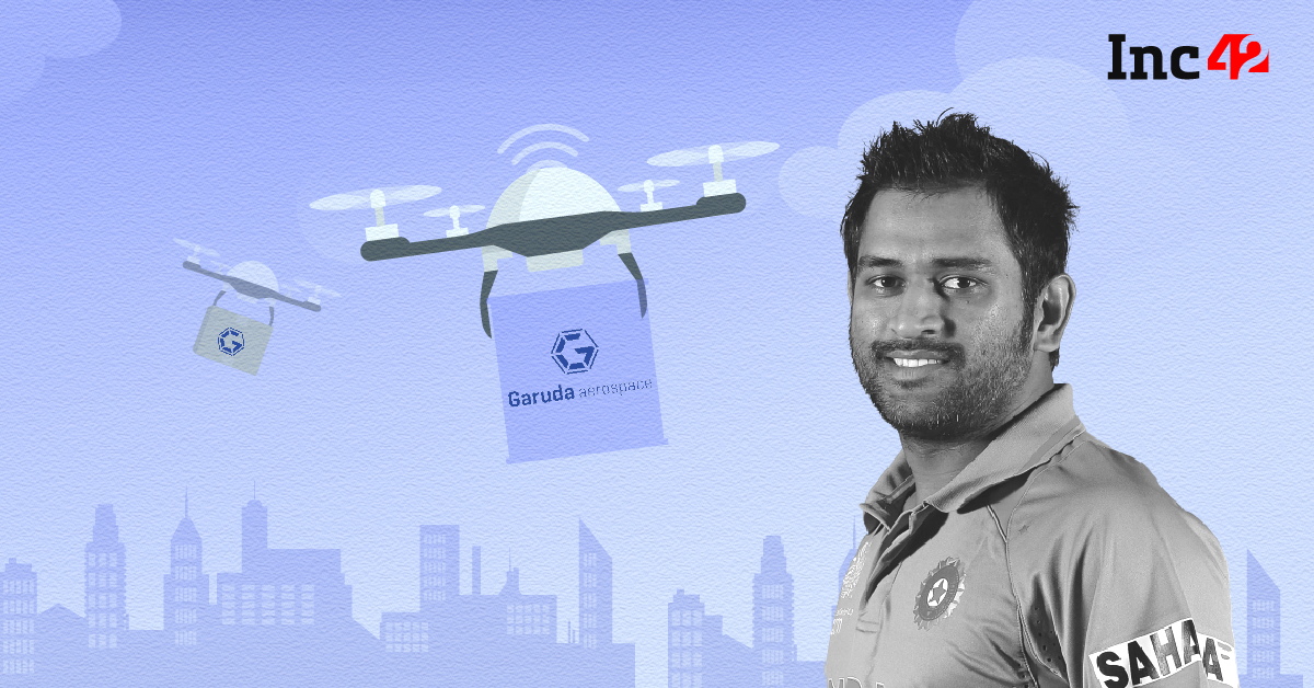 MS Dhoni Invests In Garuda Aerospace, Joins As Brand Ambassador