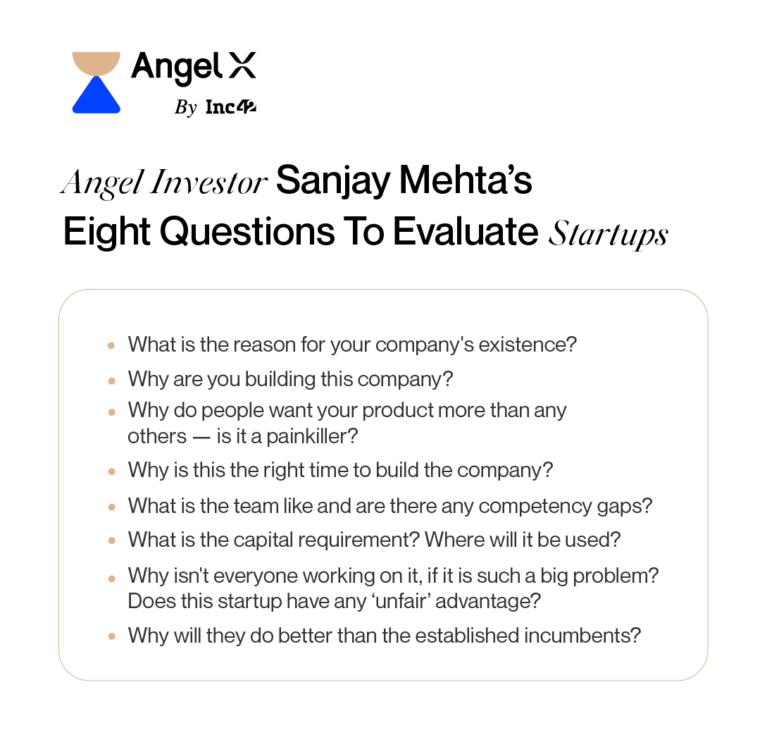 Sanjay mehta angel investing