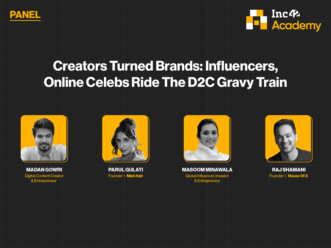 Creators Turned Brands: Influencers, Online Celebs Ride The D2C Gravy Train  - Inc42 Media