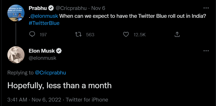 prabhu tweet and musk reply