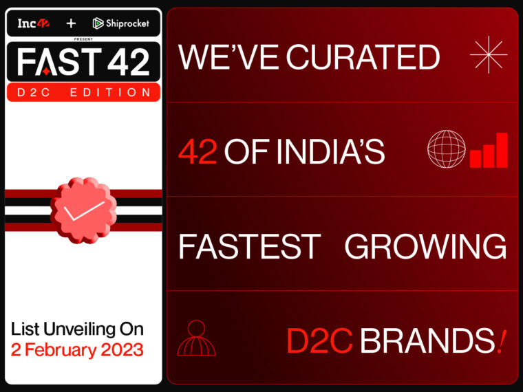 FAST42: Inc42 To Launch India’s Most Coveted List Of D2C Brands