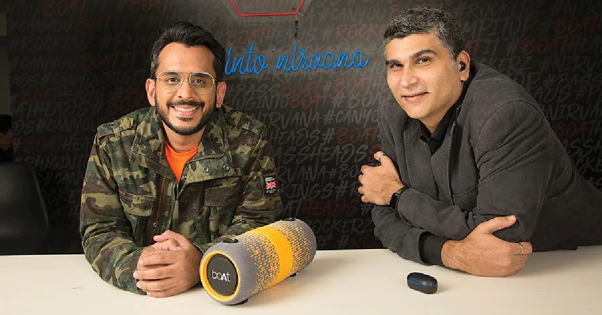 boAt Promotes Sameer Mehta As CEO & MD, Vivek Gambhir As Chairman