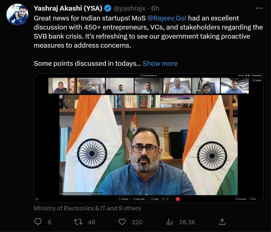  Yashraj Akashi tweet