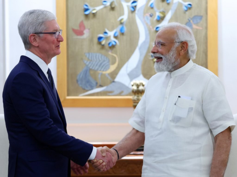 When Modi Met Cook: Apple CEO Says Committed To Invest In India