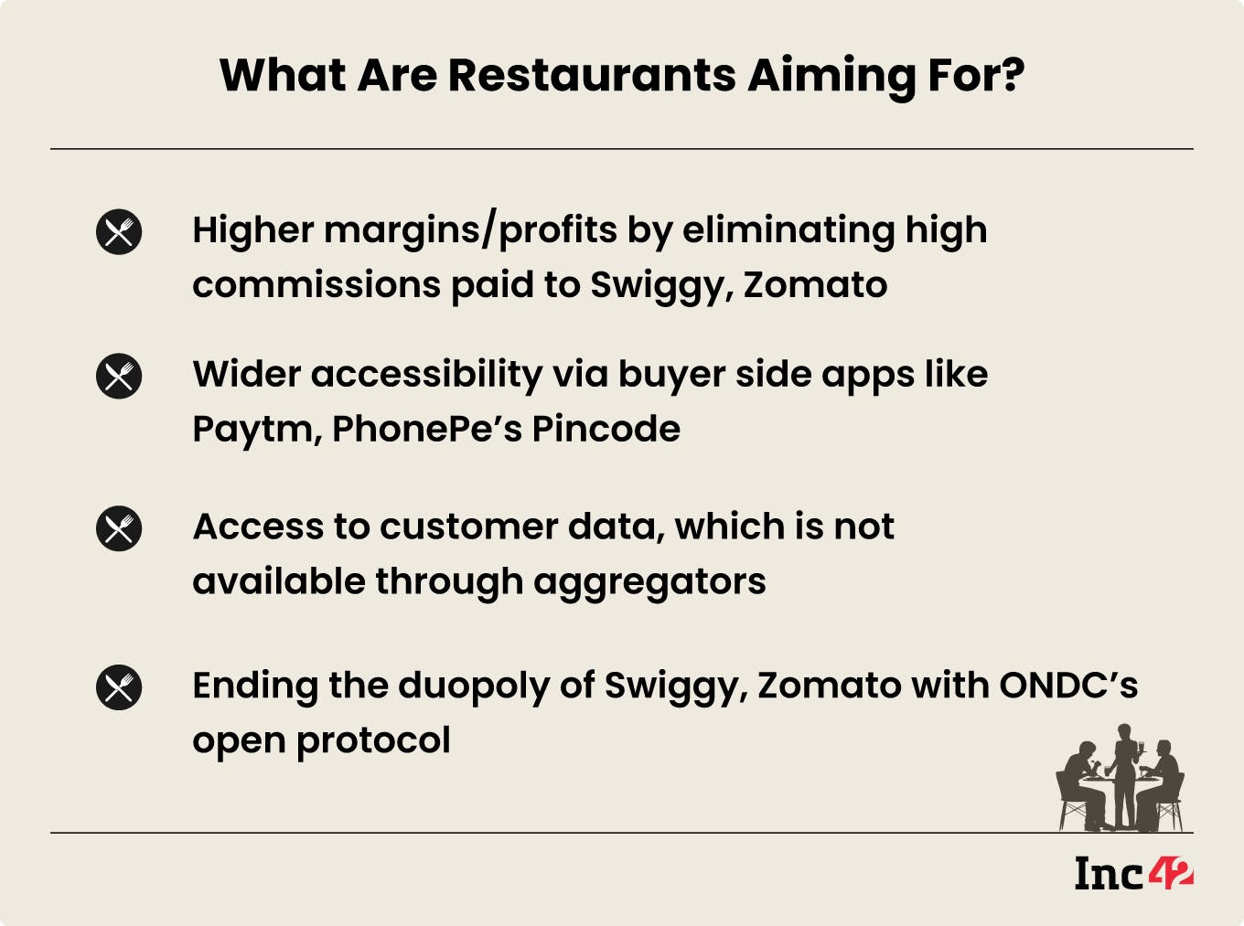What are restaurants aiming for