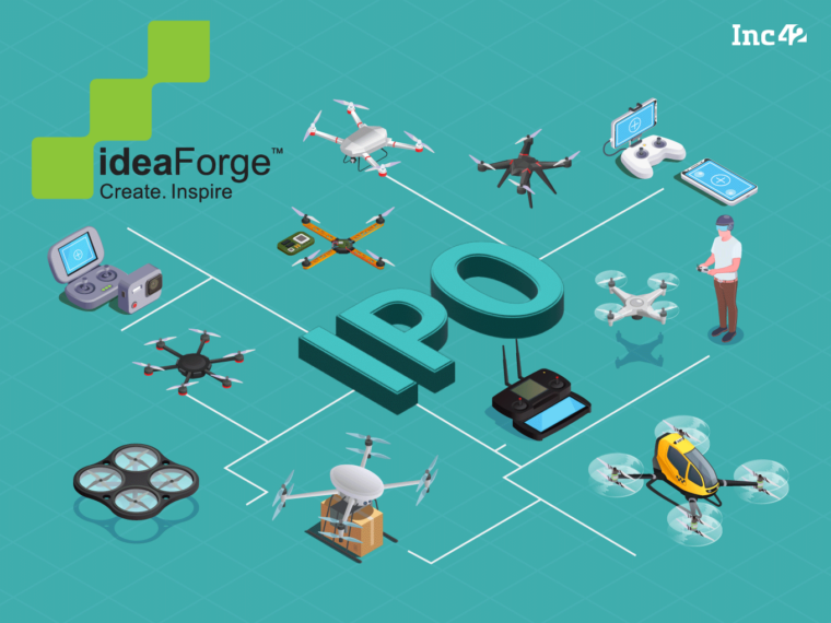 ideaForge IPO: drone startup's shares list