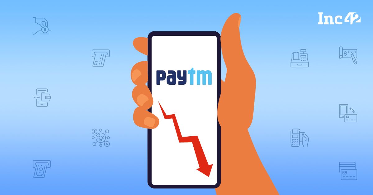 No Respite For Paytm: Shares Tank 5% To Touch Fresh 52 Week-Low