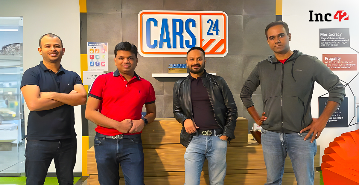 Cars24’s FY23 sales inches closer to Rs. 8,000 Crore mark
