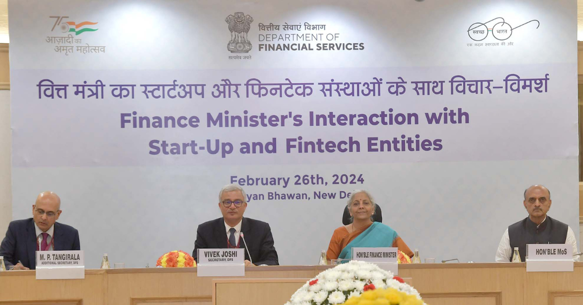 FM Nirmala Sitharaman Meets Fintech Startups, Underlines Need For Compliance