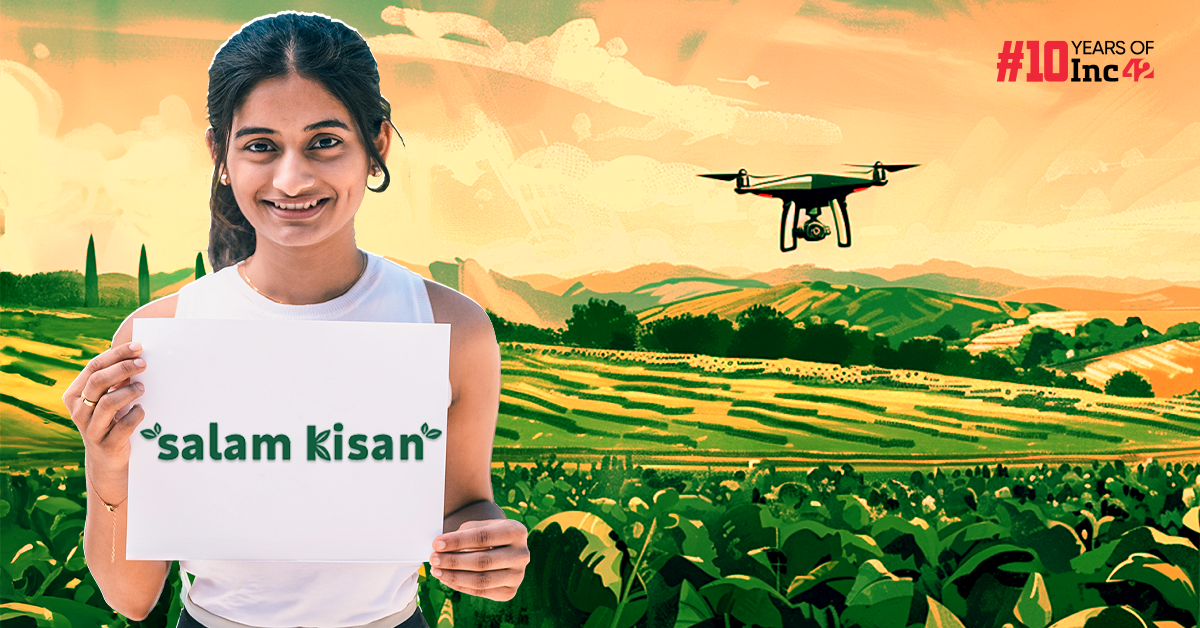 How Salam Kisan Is Pioneering The Indian Agritech Boom With Its Farming Drones